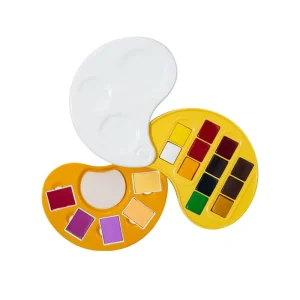 Solid Watercolor Painting Set Glitter Water Colors Paint Set for Drawing