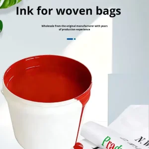 Solvent Based Flexo for for PP PE Woven Non Woven & Textile Bags with High Gloss and High Pigment Content