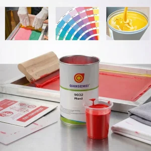Solvent-Based Screen and Pad Printing Ink for Plastic, Metal, Glass, PVC, ABS, Paper, and Wood