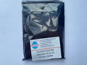 Oil Solvent Blue Dye 35 for Ink Fuel & Candle Good Solubility in Hydrocarbons Water Insoluble