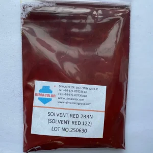 Solvent Red 122 Organic Pigment Bright Blue Shade Red for High Quality Printing Ink Nail Polish and Cosmetics