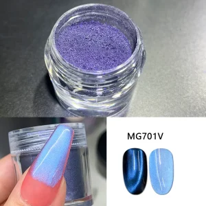 Solvent-Resistant Magnetic Pigment for Nail Polish and Nail Gel Polish