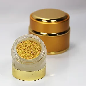 Sparkly Gold Pearl Pigment Non toxic Mica Pearlescent Powder for Ink Print Coating