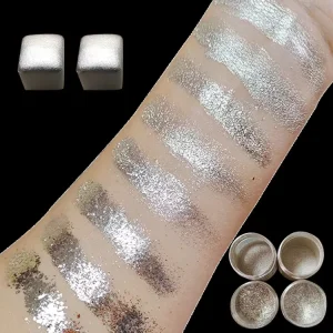 Special Effect Color Silver Pure Inorganic Pigment Watercolor Brilliant Powder Pigments