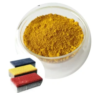 Spot Iron Oxide Yellow Color Brick Paint Joint Agent Concrete Brick Asphalt Cement Products Color