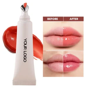 Squeeze Tube Glossy Hydrating Organic Lip Balm Private Label