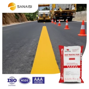 Standard Road Marking Traffic Paints White Reflective Highway Paint Hot Melt Coating Powder Spray Paint Strong Adhesion