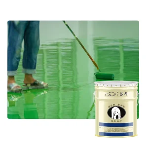 Strong Adhesion Corrosion-Resistant Water-Based Epoxy Topcoat for Food Processing Plant Floor Coating