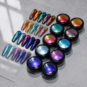 Strong Magic Color Shift Glitter Mica Super Chameleon Cosmetic and Ink Pigment Powder for Paint and Ceramic Use