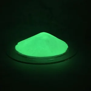 Strontium Aluminate Photoluminescent Pigment for Coating and Ink with Green Glow