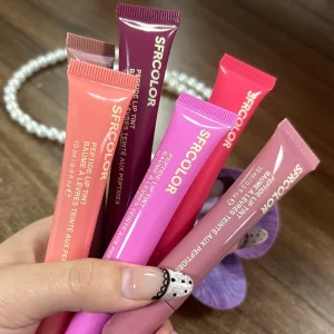 Summer Color Lip Balm Gloss Lipstick Moisturizing Smooth Long Lasting Lipstick Cosmetic Daily Lip Care