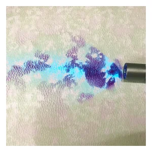 Sunlight Color Changing PU Leather Photochromic UV Color Change Material for Upholstery and Decorative Use