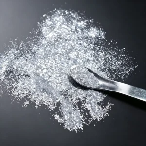 Super Flash Glass Flake Diamond White Luster Pearl Pigment Powder for Paint Epoxy Resin Crafts Plastics Nail Polish Fishing Lure