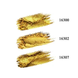 Super Golden Metallic Effect Shiny Mica Pigments Glitter Pearl Powder for Epoxy Resin
