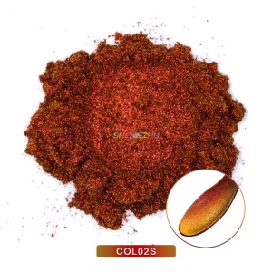 Super High Color Eye Shadow Loose Glitter Duochrome Loose Eyeshadow Makeup Chameleon Pigment Powder