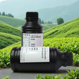 Supercolor Ultra color High quality 500ML LED UV Dye CMYK+White Vivid Color For Digital Printing On For TX800 L800 Printers