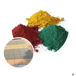 Supply Foam Insulation Board with Pigment Toner Cost effective High Iron Red Dyeing Powder Cement Pavement Dyeing
