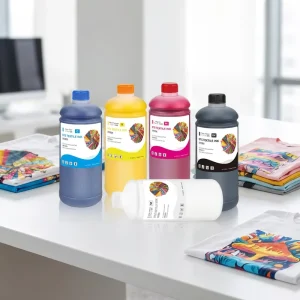 T725 F2100 DTG Printer Ink 1000Ml DTG Ink for Epson F2000 F2130 F2150 F2180 Textile Ink