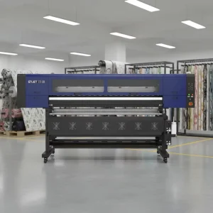 THK Rail 1.9m Sublimation Printer with 4 Epson I3200 Heads Industrial High Speed E74 190PRO Digital Textile Printing Machine