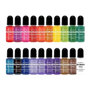 TIMESRUI Premium Dye Multi Use Non Toxic High Concentrated Opaque Liquid Pigment Dye for Candle Soap Silicone Rubber DIY Crafts
