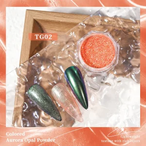 TPO-Free Aurora Mirror Powder MSDS Certified HEMA-Free Non-Toxic Chrome Pigment