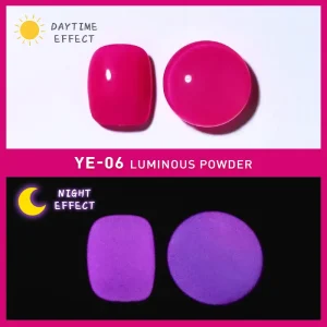 TPO Free Bojun YE Luminous Powder MSDS Certified Eco friendly Glow in the Dark Pigment for EU Market