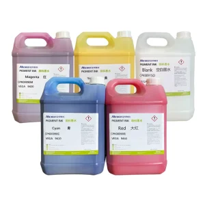 Textile Pigment Ink for Direct Digital Printing on Cotton, Canvas, and Apparel