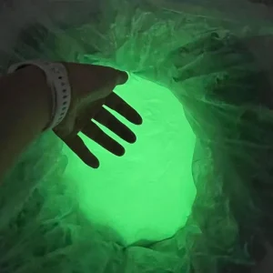 Thermochromic Phosphor Powder Fluorescent Rainbow Gradient Glitter Glow in Dark Paint Pigment Luminescent Pigment Powder