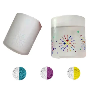 Thermochromic Pigment Powder 31℃ Heat Color Change for Paint Glasses Resin Exposy Plastic Temperature Sensitive Pigment Mcess