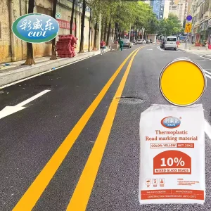 Thermoplastic Eco friendly CE Certified Road Marking Paint Highway Reflective Hot Melt Powder Coating Road Traffic Painting