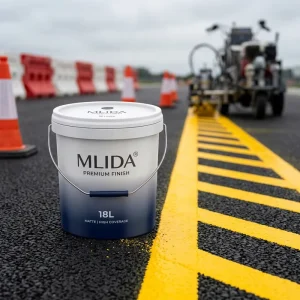 Thermoplastic Road Marking Paint Fast Dry Reflective Waterproof Traffic Line Coating for Highways