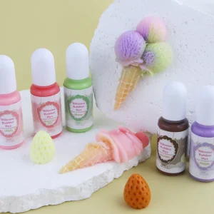 Timesrui 10ml Bottle Liquid Silicone Coloring Dye Pigment for Coating and Silicone Mold Making Casting