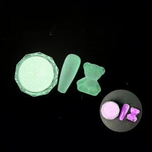 Titanium Phosphorescent Pigment Glow in the Dark Luminous Material for Nail Art Coating Paint Watercolor Resin Powder 1kg