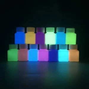 Top rated Glow in the Dark Powder Pigment Granule for Glass Photoluminescent Super Bright Pigment Powder