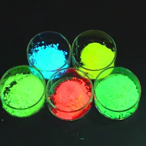 Topwell GLS High Brightness Red Phosphor 365nm Invisible UV Security Organic Titanium Coating Pigment for Plastic Ink Coating
