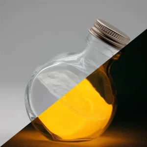 UV Excited Luminous Phosphorescent Powder Sulfide Based Glow in the Dark Photoluminescent Pigment