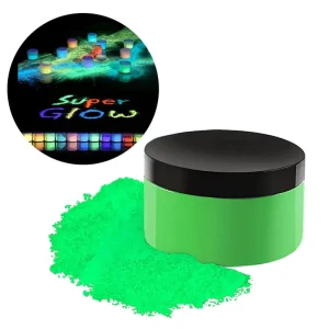 UV Fluorescent Pigment Powder Glow in the Dark Glitter for Coating Usage