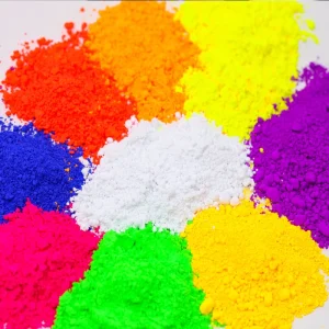 UV Glow Photoluminescent Powder Fluorescent Neon Colored Dye Pigment for Watercolor Nail Gel Polish Resin Epoxy