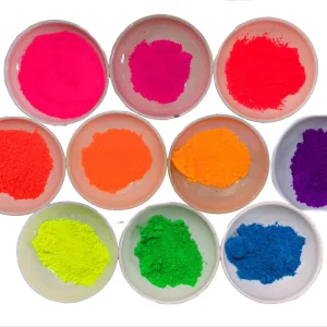 UV Neon Fluorescent Titanium Pigment Powder for Leather Dyeing, 1 kg