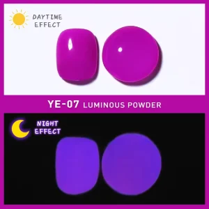 Ultra Bright Bojun YE Night Glow Powder Long lasting Luminous Pigment for Fishing Lures and DIY Crafts