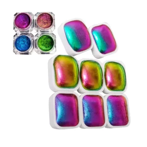 Ultra Color Shift Pigment Chameleon Color Pigment for Hyper Shifting Chameleon Watercolors Paints