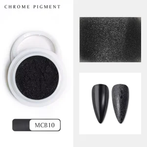 Ultra Fine Mirror Chrome Pigment Metallic Powder for Nail Art