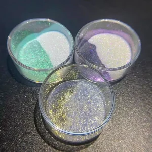 Ultra Sparkle Diamond Ice Pearl Pigment Pearlescent Pigment Used in Uv Gel Nail Polish