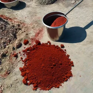 Ultrafine Inorganic Pigment 96% Ferric Oxide Red Black Yellow Colors for Industrial Building Cement Variety Patterns Powder Form