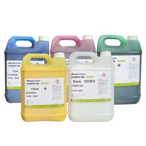 Universal Textile Pigment Ink for Direct Printing on Natural and Blended Fibers