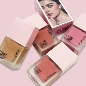 VERONNI 10ML Mineral Liquid Blush Radiant Expanding Color Eyeshadow Contouring Rouge for Female Face Sunburn Water Cross Border