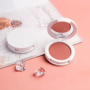 Vegan Blusher Palette High Pigment Makeup Face Blush Customized Private Label 10 Colors Blusher