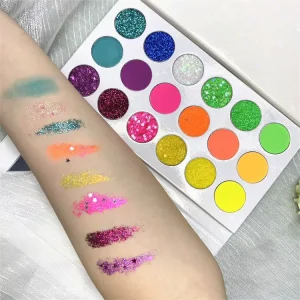 Vegan Cardboard Eyeshadow Palette 15 Colors Eye Shadow Palette