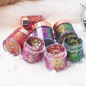 Vegan Cosmetic Chameleon Pigment Glitter Eyeshadow Flakes Eye Shadow Makeup