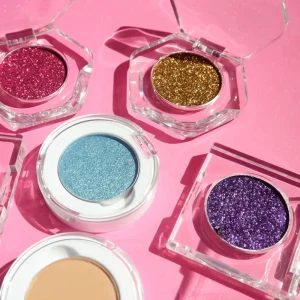 Vegan Glitter Eyeshadow Single Mini Makeup Eyeshadow Palette Custom logo Private Label Eyeshadow Palette